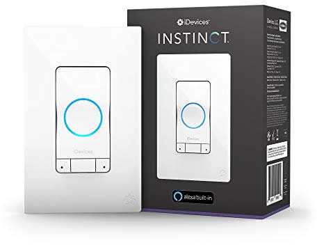 Instinct By iDevices, el interruptor de luz inteligente con Alexa integrado