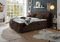 Froschkönig24 Concord 180x200 cm Boxspringbett Bett mit Motor Mokka, Ausführung:Variante 1