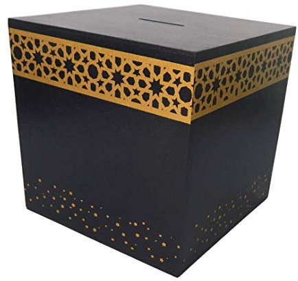 Wooden Kaaba Money Box