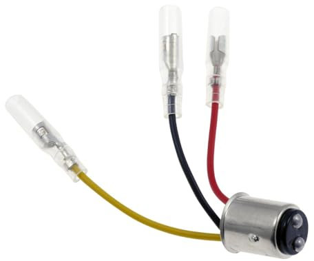 2EXTREME Rücklicht-Adapterkabel TYP 2 kompatibel für Birnenfassungen (BAY15D)