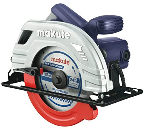 MAKUTE Sega Circolare a Mano elettrica troncatrice seghe Disco Lama 185mm Tagliare DIY