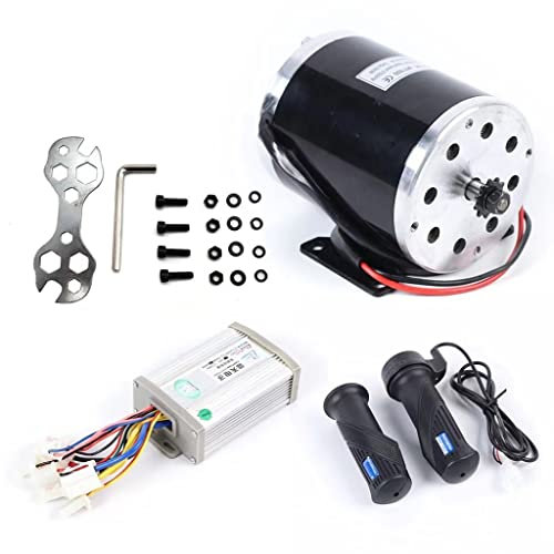 Bazargame Umbausatz für kleine Roller, Elektromotor, Motorroller, Gleichstroller, Elektroroller, Bürste, Motorsteuerung,
