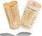 IZY Trinkflasche, Holzmaserung, Braun, Wasserspende, Thermoskanne, Kaffeebecher to go, Thermobecher, BPA-frei, Trinkflasche aus rostfreiem Stahl, Heiß oder kalt für 12 Stunden, 350 ml