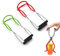 2pcs Canning Clamp, Can Lifter, Mason Jar Lifter, Mason Jar Lifter, Stainless Steel Lifting Tong, Anti-Scalding Clamp, Kitchen Accessories, for Hot Mason Jars (Red, Green)