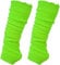 ANZEE Leg Warmers for Kids Stay Warm and Stylish, Kids's Knitted Ankle Warmers 80s Party Dance Sports Yoga Accessories & Ice Skating (Green)
