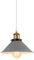 Pendelleuchte 3 Flammige Hängeleuchte Vintage Industrielle Hängelampe E27 Deckenleuchte Retro Design Lampenschirm 220mm Edison Lampe für Küche Esszimmer Schlafzimmer Flur (Grau-P-1)