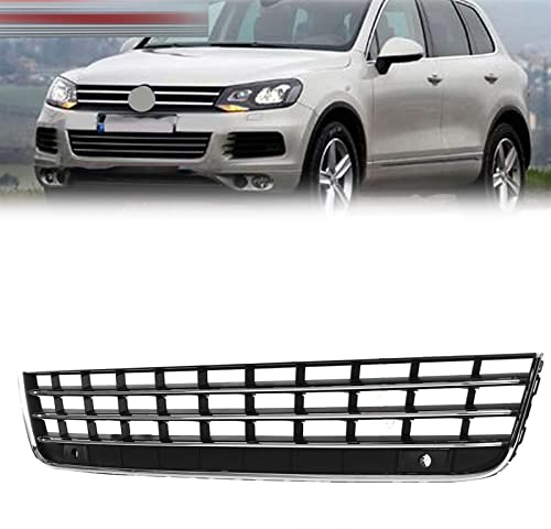 Auto Frontstoßstange Unterer Kühlergrill Grill Lufteinlass Grill Chrome Trim Kühlergrill Für V&w Für Touareg 2011 2012 2013 2014