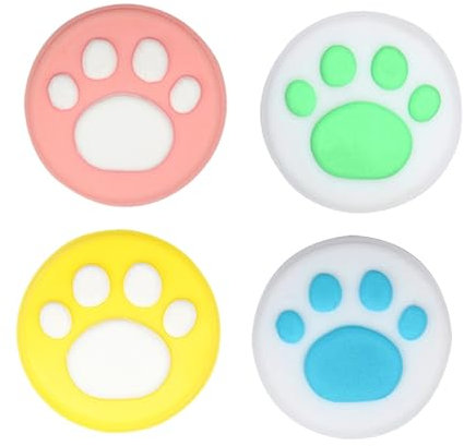 Gadpiparty Daumen-joystick-kappen Silikon Kompatibel Für Schalter Controller Ersatz Grifftastenabdeckung Daumengriffe Joystick-daumen-stick-kappen