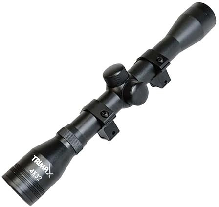4X32 TRIMAX Zielfernrohr | Sportvisier für Schrotflinten, Gewehre, Luftgewehre und Luftpistolen (Kugeln). (11 mm)