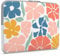 iCasso Laptop sleeve 13 inch for MacBook Air 13-13.6 inch M3/M2/M1, Laptop Sleeve for Macbook Pro 13 inch 2024-2016, Slim Protective Travel Carrying Case for MacBook Pro 14 inch, Colorful Flower