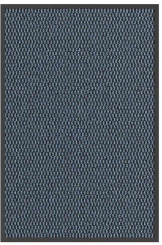 vidaXL Fußmatte Blau 60x90 cm
