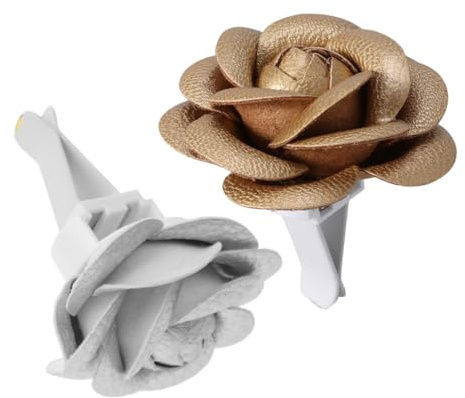 JECOMPRIS 2stücke Blumen Auto Diffuser Vent Clips Süße Duftkerzen Für Auto Eleganter Installieren Passend Für Jedes Fahrzeug Um Frische Düfte Zu Genießen