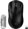 MAMBASNAKE M3 39g SUPERLEGGERO Mouse da Gioco Wireless con Cavo a Spirale, Sensore PixArt PAW3395PRO, Fino a 40000DPI, Wireless/Cablato BT/2.4G, Batteria da 200 Ore, per PC/Xbox/PS/Mac (Nero)