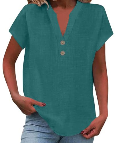 Ventes Flash du Jour Tee Shirt Femme Dentelle Chemisiers Et Blouses Blanche Haut A Paillette Blouse Veterinaire Chemise Militaire Vetement pour Femmes Top Cache Coeur Western Cowboy Tunique sans