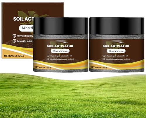 Soil Activators,Soil Pro Activator,Organic Soil Activator & Plant Fertilizer,Lawns And Gardens For Healthy Flowers And Soil Plants (2)