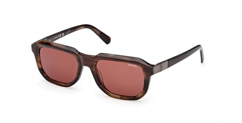 GUESS GU00278 Dark brown/horn 53/19/140 MAN Sunglasses