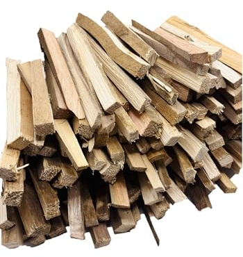 Bois Barbecue en Carton- Bois d'allumage - Allume FEU - Buchettes - Bois de Chauffage -pour cheminée, brasero, Barbecue, poêle à Bois 4kg