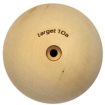 target10a Campussloper – Halbkugel fürs Campusboard, Klettertraining Größe L (145x77,5mm) (Für 8mm Spaxschraube)