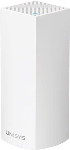 Linksys Velop Mesh Router, 1-Pack, White (WHW0301) (Renewed)