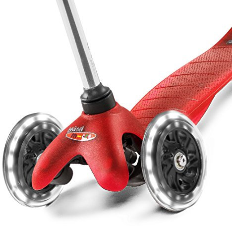 MICRO LED Leuchtrollen Leuchträder Set für Mini Scooter Kickboard