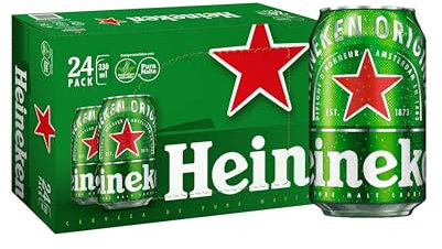 Heineken Cerveza Lager, 24 x 330ml