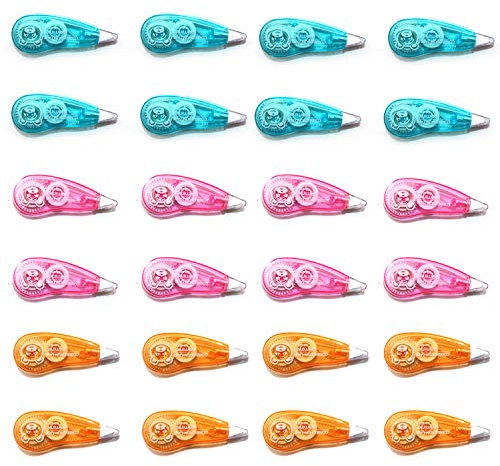 Korrekturbänder, 6 m x 5 mm, Box mit 24 Stück