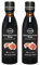 Premium Balsamico Creme Feige | mit natürlichem Zucker | griechischer fruchtiger Feigen Balsamico | 2x 250 ml Flasche