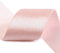 Glanz-Satin Gummiband 2m x 5cm Gummilitze 50mm f. Gürtel Kleider Blusen, Farbe:rosa