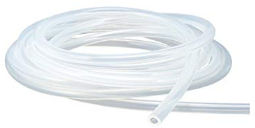 Antrella Tube en Silicone Flexible Qualité Alimentaire 3mm ID x OD 5mm épaisseur de 1mm tuyau d'eau transparent 5 mètres