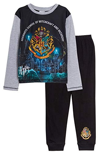 Harry Potter Pyjamas Ultimate Kids Full Length Pjs Jungen Mädchen Unisex Hogwarts Lange Nachtwäsche Set