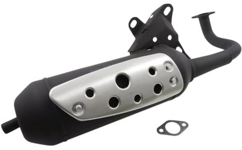 TECNIGAS Silent Pro Auspuff für Atu/Explorer Cracker 50, Race GT 50, Spin GE 50