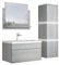 Home Deluxe - Badmöbel-Set - WANGEROOGE Grau - Large - inkl. Waschbecken und komplettem Zubehör - Breite Waschbecken: 60 cm | Badezimmermöbel Waschtisch Badmöbelset