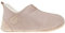 Vanuba Handgemacht Lammfell Hausschuhe Damen Winter Oxford Warme Hausschuhe Geschlossen - Pantoffeln Damen - Hüttenschuhe 39 Beige/Weiß