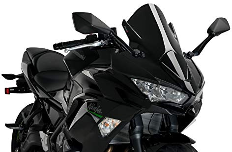 Puig 3881N Z-Racing Scheibe optimierte Aerodynamik, Schwarz