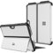 FINTIE Case for Microsoft Surface Go 4/3/2/1 (2023-2018), 10.5 inch Shockproof Robust Case w/Pencil Holder, Fit Original Kickstand, Clear