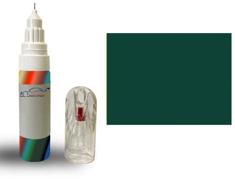 Xtremeauto RAL 6005 Moss Green Pen Shiny Gloss Glossy Touch Up Paint Brush Repair Scratch Upvc Pvc Metal Wood