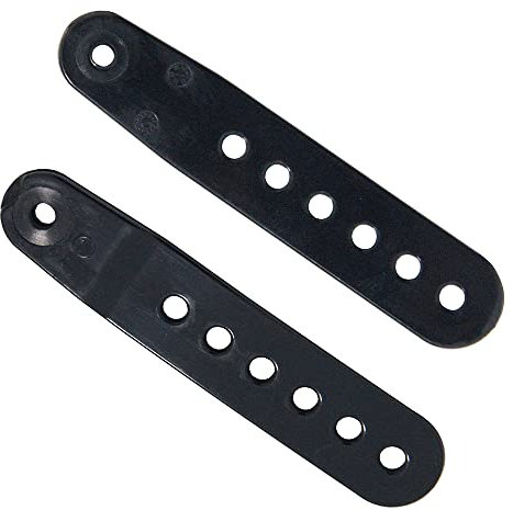 UP100 1 Paar 140 mm & 5,5 Zoll Schwarze Snowboardbindung Toe Tongue Ladder Straps für Snowboardbindungssystem