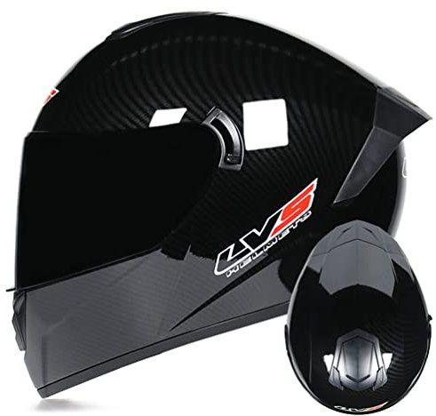 Integralhelm Motorradhelm Motorradhelmhalterung zum Fahrrad Integralhelm zum Radfahren Casco Modular Moto Hombre Klapphelm Bewertung Motorradhelm Carbonfaser-Design