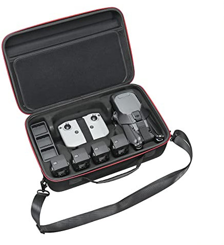 RLSOCO Tasche für DJI Mavic 3 Pro/Mavic 3/Mavic 3 Classic Drohne - Passend für DJI RC Pro oder DJI RC Controller, Mavic 3 Gehäuse, Batterien, Ladegerät, Propeller und mehr