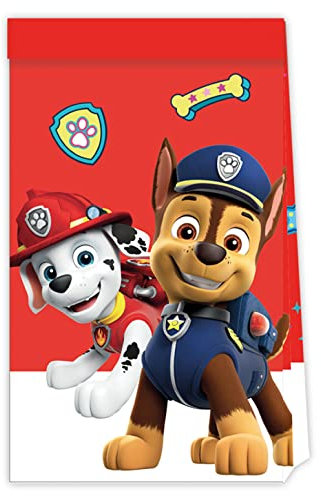 Folat 94105P Kleine Tüten FSC Paw Patrol - 4 Stück