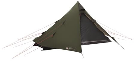 Robens Unisex – Erwachsene Green Cone Zelt, Mehrfarbig, 4 Personen
