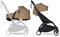 BABYZEN YOYO2 Kompletter Kinderwagen - Inklusive YOYO Liegewanne (Toffee), Kinderwagengestell (Black) & 6+ Textilset (Toffee) - für Kleinkinder bis 22 kg