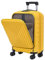 TydeCkare 080 19 Zoll Dunkelgraues ABS+PC Handgepäck 55 * 35 * 23cm, Gelb