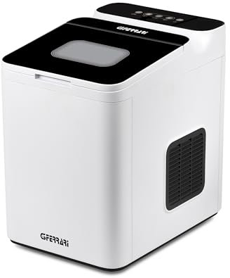 G3 Ferrari G20159 Fabbricatore di Ghiaccio Artiko Digit, 112 W, 1400 cubetti in 24 ore, Funzionamento Automatico, Accessori inclusi, Bianco