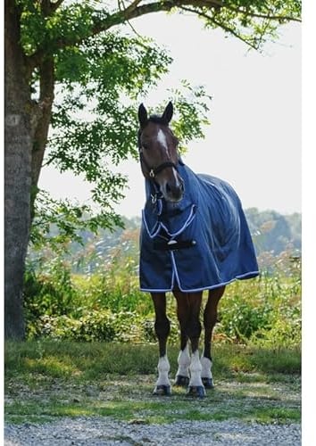 Ekkia Riding World Combo Regendecke Marineblau, QHP17_Gr.:155