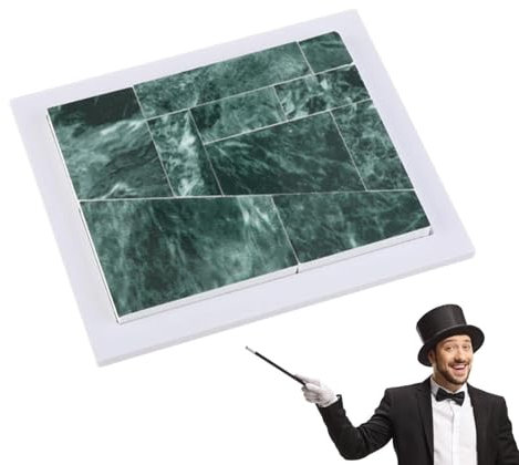 Generisch Zaubertrick-Requisiten für Erwachsene, magische Bausteine | Puzzle-Musterblöcke, magische Puzzles für Erwachsene,Tragbarer Zaubertrick-Baustein, flächenkonstante Bausteine