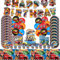 Hot Wh-els Partygeschirr Set，Hot Wh-els Geburtstagsdeko，Hot Wh-els Party Deko Geburtstag，Hot Wh-els Servietten，Tischdecke，Pappteller，Luftballons，Geburtstag Deko MäDchen und Jungen