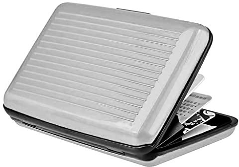 NVOQILIN Porte-cartes de crédit en aluminium pour étui, sac à main, portefeuille