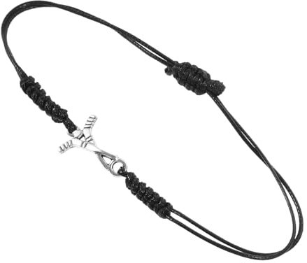 Happyyami Hockey-armband Eishockey Feldhockeyball Hockey-schmuck Feldhockey-armbänder Jersey Schwarze Hockey-pucks Tragbar Feldhockeyschläger Hockey-halskette Zinklegierung