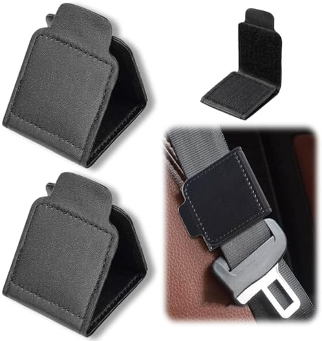 AOEVUIR 2 Pcs Sicherheitsgurt Clip, Auto Sicherheitsgurt Versteller Universal Auto Sicherheitsgurt Clip Gurtversteller zum Entspannen von Schulter und Nacken